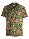 APC Chemisette Midway Floral Short-Sleeve Shirt