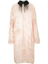 CHRISTOPHER KANE SEQUIN EMBROIDERED COAT