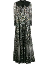 GIVENCHY FLORAL EVENING DRESS
