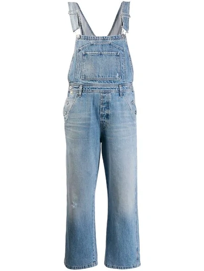 Citizens Of Humanity Cropped Dungarees - 蓝色 In Blue