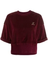 JUST CAVALLI CROPPED SWEATSHIRT