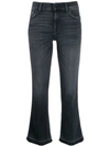 7 FOR ALL MANKIND CROPPED BOOTLEG JEANS