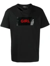 N°21 Nº21 GIRL T-SHIRT - 黑色