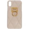 GIVENCHY GIVENCHY PINK QUILTED GV3 IPHONE X CASE