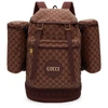 GUCCI Burgundy Large GG Backpack