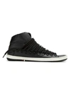 OSKLEN LEATHER LACE-UP TRAINERS