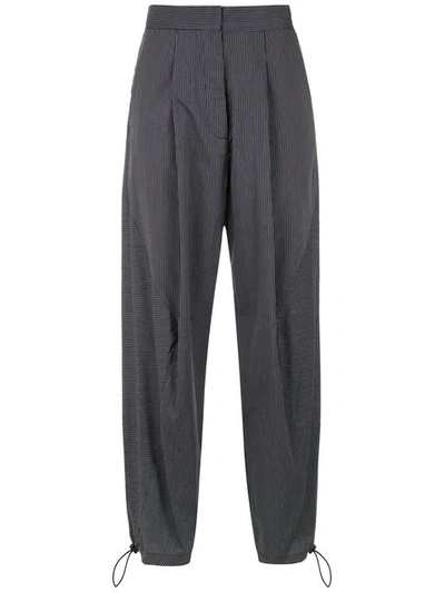 Osklen Striped Tapered Pants In Black