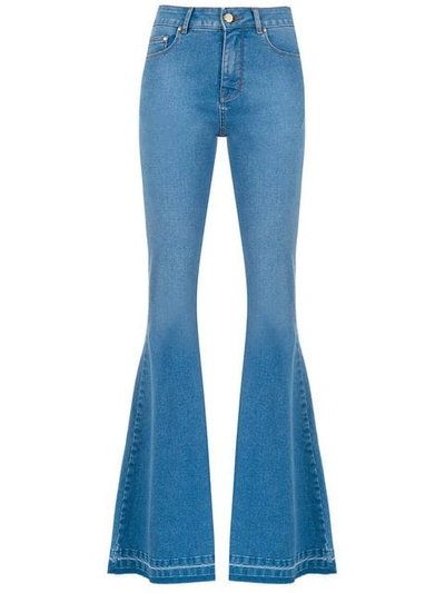 Amapô Denver Flared Jeans In Blue