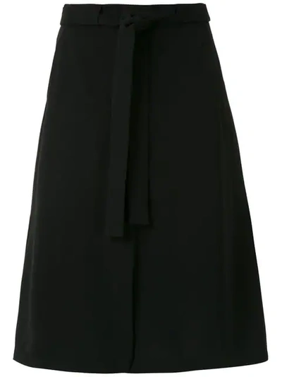 Egrey Midi Skirt In Black