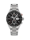 TAG HEUER CARRERA 43MM STAINLESS STEEL AUTOMATIC TACHYMETER CHRONOGRAPH BRACELET WATCH,400011067536