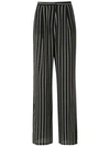 ADRIANA DEGREAS STRIPED TROUSERS