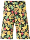 AMIR SLAMA FRUIT PRINT SWIM SHORTS