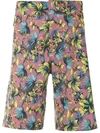 AMIR SLAMA FOLIAGE PRINT SWIM SHORT