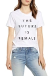 PRINCE PETER THE FUTURE IS FEMALE GRAPHIC TEE,PPC-FUTURE1
