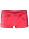 Amir Slama Panelled Trunks In Pink