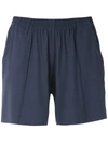 Lygia & Nanny Plain Mimus Radiosa Shorts In Blue