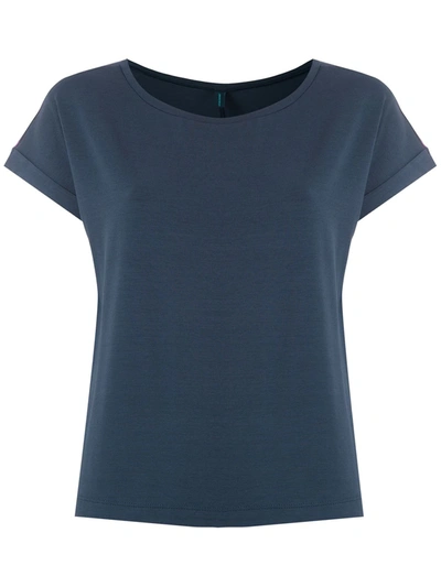 Lygia & Nanny Rolled-sleeve T-shirt In Blau