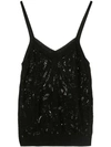 NINA RICCI KNITTED VEST TOP
