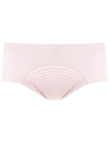 Amir Slama Panelled Trunks In Pink