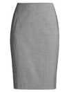 THEORY Skinny Pencil Skirt