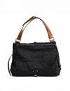 MAISON MARGIELA NDN Transformer Black Leather Bag,S61WG0036/8013