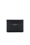Saint Laurent Card Holder In Black