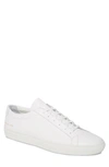 Common Projects Tournament Low-top Leather Sneakers In White/ White