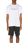 GIVENCHY LOGO OVERSIZED TEE,GIVE-MS236