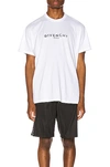 Givenchy Paris Vintage Oversized T-shirt In White