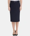 TOMMY HILFIGER BELTED PENCIL SKIRT, CREATED FOR MACY'S