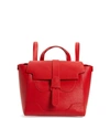 SENREVE MIDI MIMOSA MAESTRA LEATHER SATCHEL - RED,MED-MIMO-CHIL