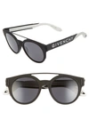 GIVENCHY 50MM ROUND SUNGLASSES,GV7017NS