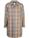 BURBERRY vintage check car coat