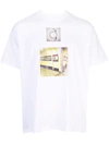 Burberry Montage Print T-shirt - White