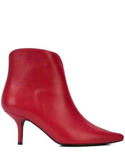 Anine Bing Annabelle Boots - 红色 In Red