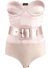 ELISABETTA FRANCHI FITTED BELTED BODY