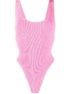 Reina Olga Ginny Scrunch Swimsuit - Pink