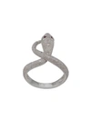 V JEWELLERY SERPENT RING