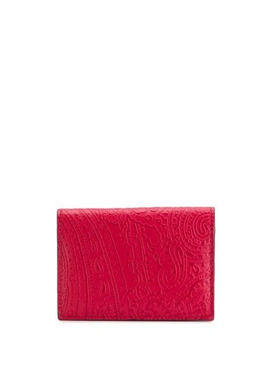 Etro Paisley Embossed Purse - 红色 In Red