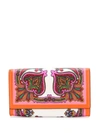 ETRO ETRO PAISLEY PRINT BI-FOLD WALLET - PINK