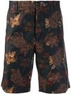 ETRO FLORAL EMBROIDERED SHORTS