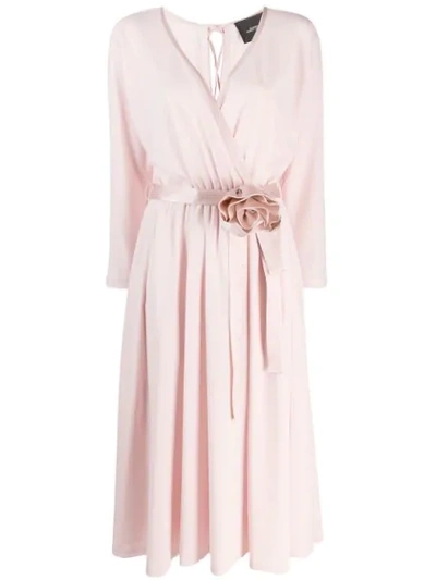 Marc Jacobs Rosette Wrap Dress - 粉色 In Pink