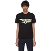 GIVENCHY GIVENCHY BLACK GLOW-IN-THE-DARK SLIM-FIT T-SHIRT