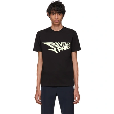 Givenchy Glow In The Dark Oversize T-shirt In Black