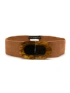 CECILIA PRADO CECILIA PRADO SHELL CLASP BELT - BRAUN