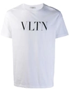 Valentino Vltn Print T-shirt - White