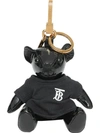 BURBERRY THOMAS BEAR CHARM IN MONOGRAM MOTIF T-SHIRT