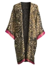 ETRO Leopard Print Silk-Blend Robe