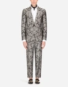 DOLCE & GABBANA JACQUARD MARTINI SUIT