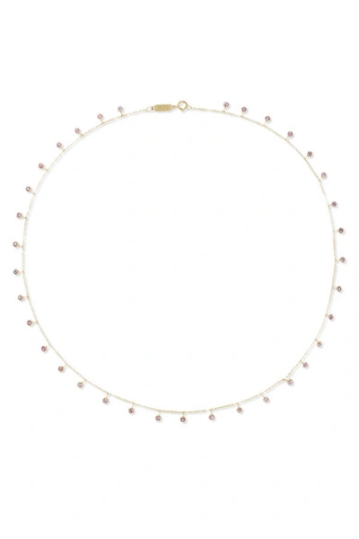 Jennifer Meyer By-the-inch 18-karat Gold Sapphire Necklace